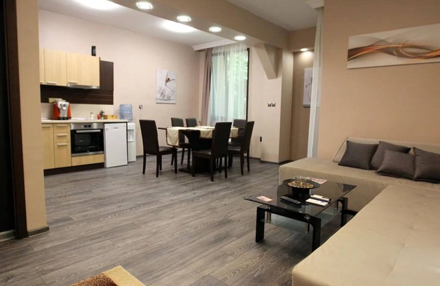 In center of Sofia, there are two bedrooms and baths, fully prepared for you