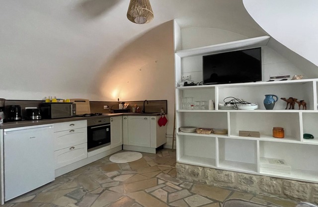 In the heart of La Garde-Adhémar, a very pretty perched village in Drôme provençale -