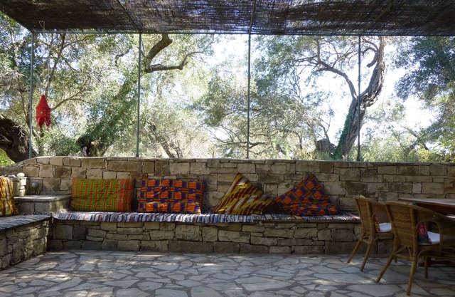 IRINI Big House, converted olive press tucked in a shady olive grove