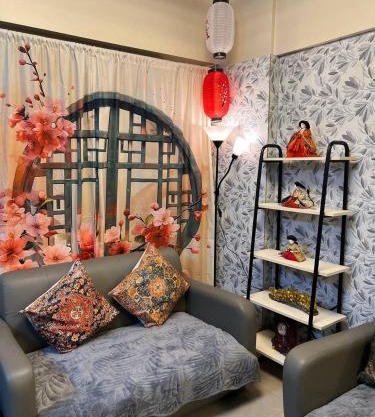 Japan Vibe near Ayala Feliz Mall 2BR 55sqm with Veranda Netflix Pool