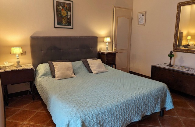 Jasmin Room with pool and parking in the heart of the Loire Valley