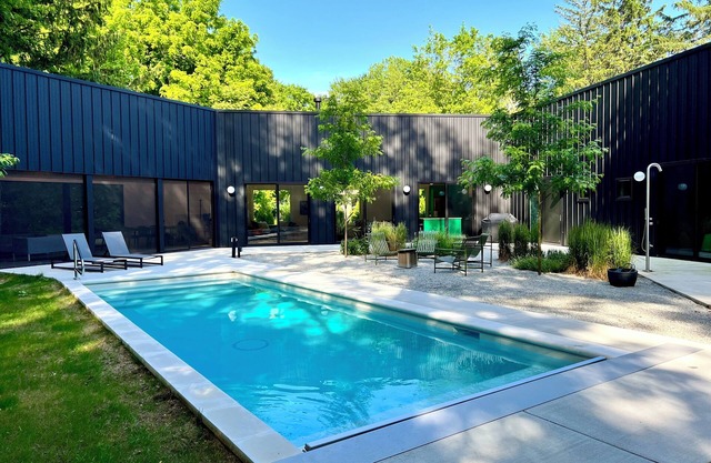 Juniper Presents: Modern Harbor Country Stunner w/Pool, Hot Tub + EV Chrgr