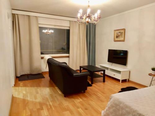 Kaksio idyllisellä alueella lähellä luontoa.