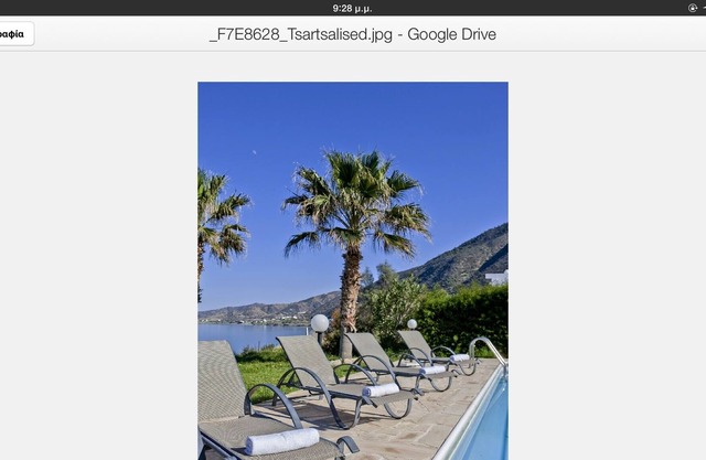 Kallinousa! Sea front luxury villa with amazing Sea and Mountain View!!