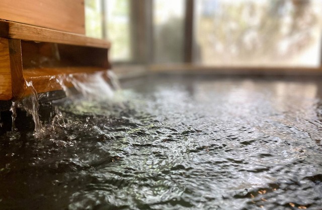 Keyaki no Ma 10tatami Japanesestyle room front room natural hot spring indoor bath /Beppu Ōita