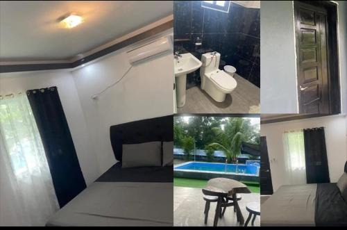 Kian and Kayden's private pool and guesthouse