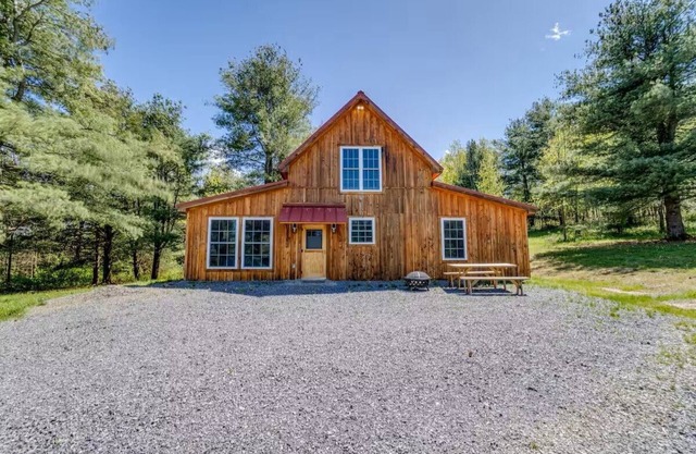 Kick back and relax in this calming, stylish space!