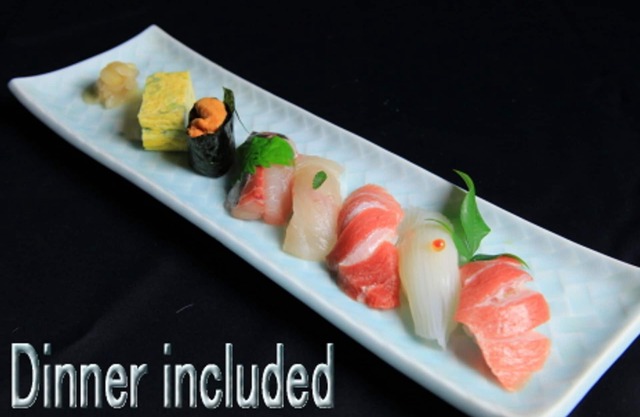 Kyomachiya inn where you can enjoy Sushi snd kyoto cuisine