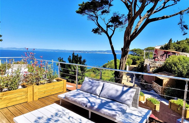 L'Abeste Studio 20m2 Sea view Terrace 30m2, air conditioned