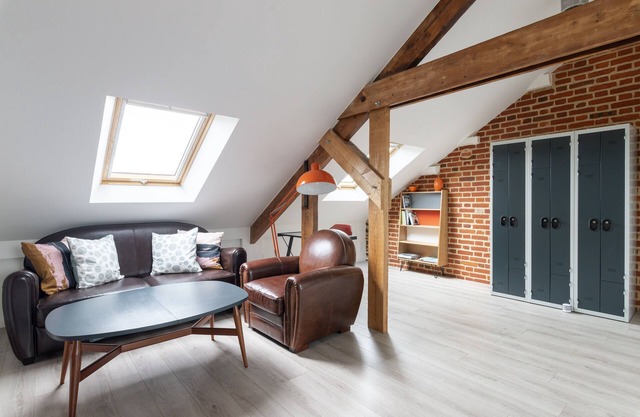 L'AO - Appt Vue sur les toits de Rennes