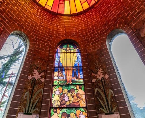 La Chapelle de verre, un lieu unique au monde