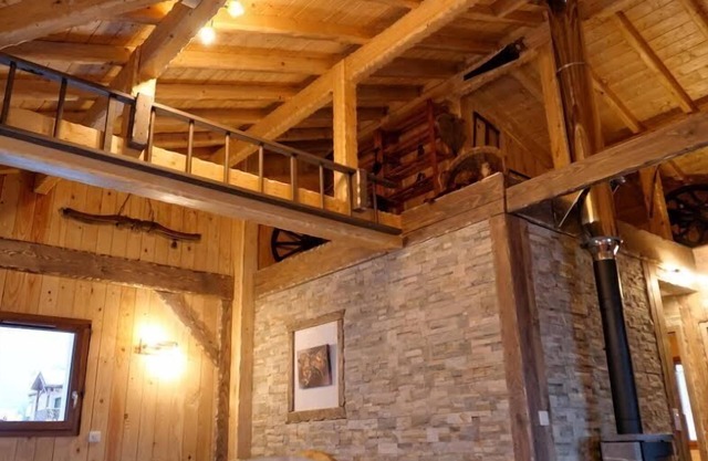 LA GRANGE OF MIOS: quiet house breathtaking views of La Bresse 8/12persons