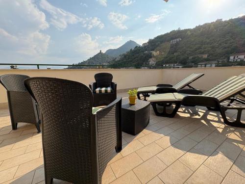 La terrazza sull'Abbazia