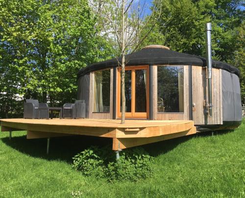 La yourte de l'Abreuvoir