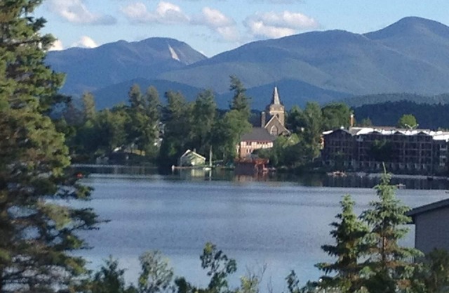 Lake Placid Condo with Lake & High Peak View. Great Location.