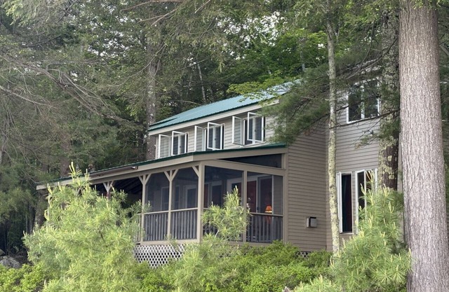 Lake Winnipesaukee Island Retreat Sandy Beach