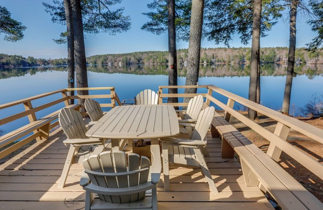 Lakefront Cabin w/Panoramic Water View & Access