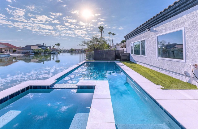 Lakeside Luxe: Private Home in Gated Community with Heated Pool, Spa and More!