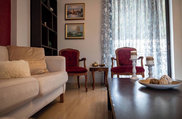 Lampsakou 1 in piraeus, a comfortable apartament with a view of the city