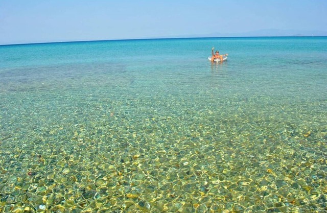 Laonikos beach apartment/Polyhrono/Villas beach bar