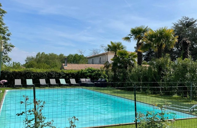 Large, peaceful family home with saltwater pool and verdant grounds