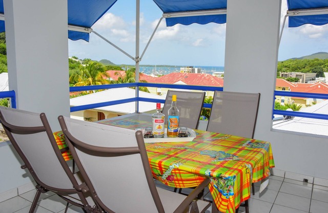 Large T2 classified 3 * terrace superb view on the bay of the sailor comfortable