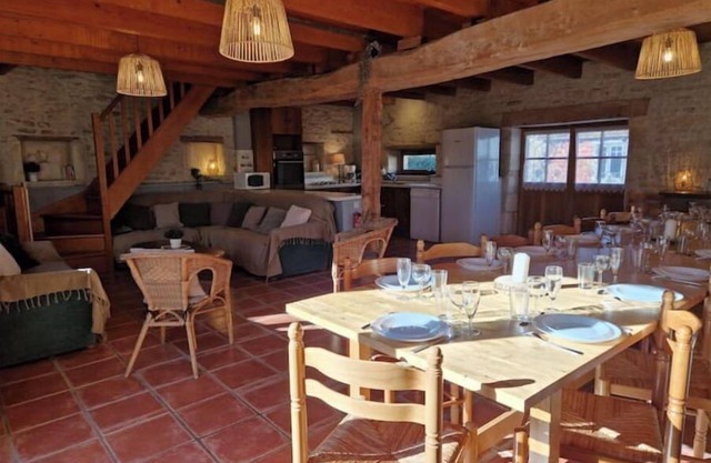 Le Bois Fleuri 3 Cottages 18 People Private Swimming Pool