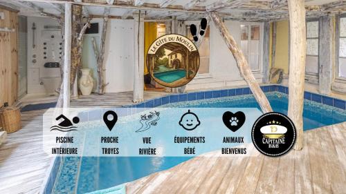 Le Gîte du Moulin - Piscine Intérieure