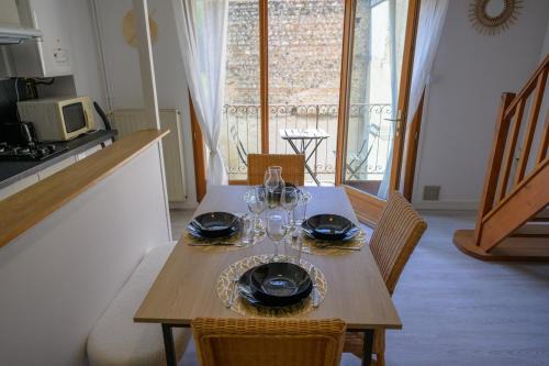 Le jungle, hyper centre, balcon et terrasse