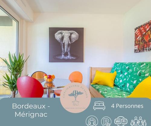 Le Mérignac Cozy Corner - T3 & Terrasse