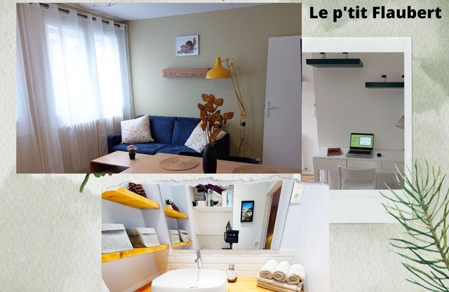 Le P'tit Flaubert- Proximité Centre Ville - Espace Coty