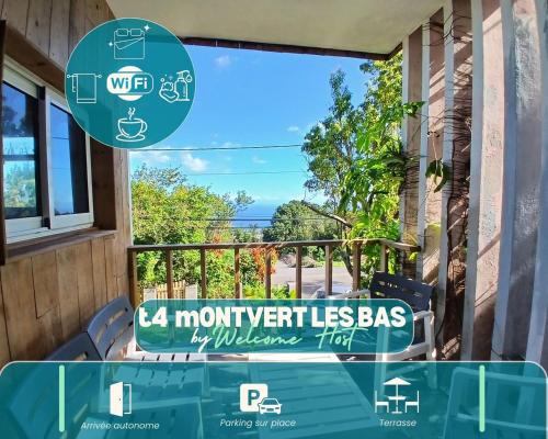 Le vanillier, T4 vue mer proche St Pierre