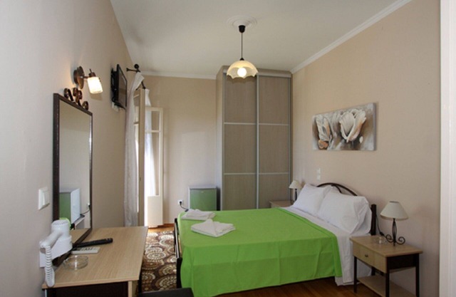 Lefcothea Guest Room 1 on harbour of Lakka Paxos