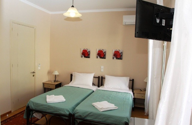 Lefcothea Guest Room 2 on harbour of Lakka Paxos