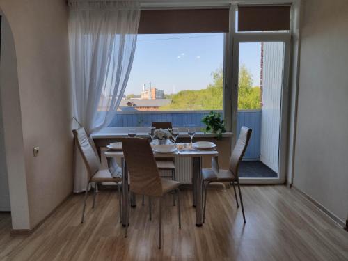 Libava Apartment with Balcony