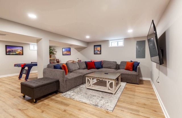 Liberty Call has multiple gathering spaces, screened-in porch and parking