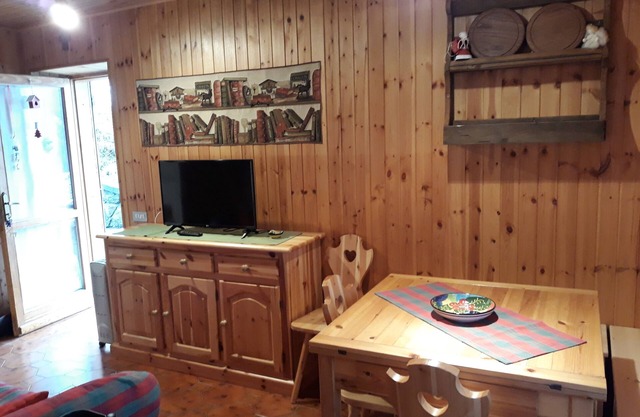 Lignod: 35 sq.mt one bedroom apartment with a view of Monte Rosa and direct access to the garden