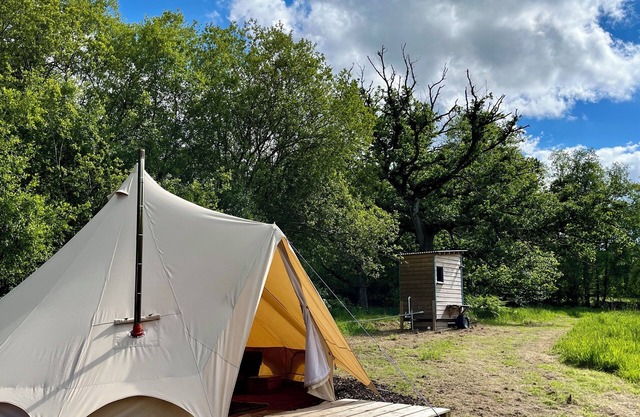 Little bridge Camp.nSecluded camping in 13 acres of magical meadow and woodland.