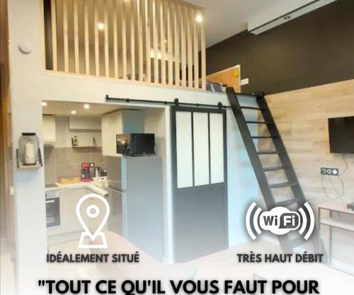 Loft moderne dans un palace bourgeois