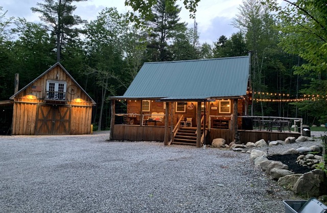 Log Cabin in the Woods