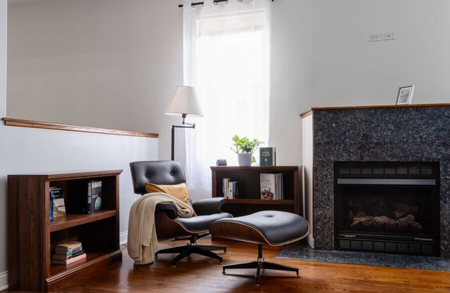 Logan Square Duplex Apartment with Parking and Patio