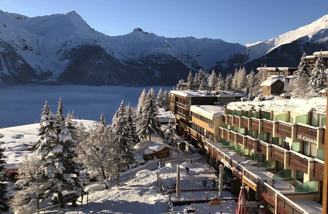 Logement 6 Pers sur les Pistes de Skis vue Panoramique