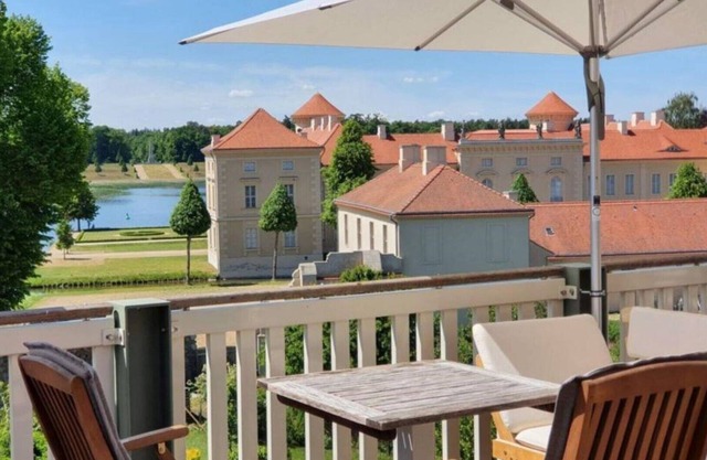 LoggiaHaus am Schloss, penthouse apartment. Ronja, panoramic view over the castle