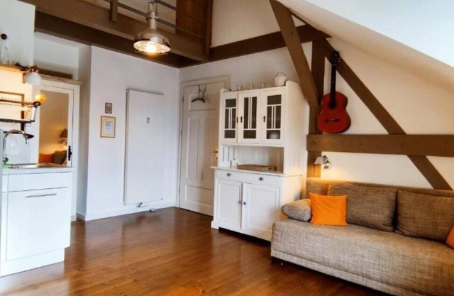 LoggiaHaus am Schloss, Apartment Karlsson, 1 room maisonette, loggia with panoramic view