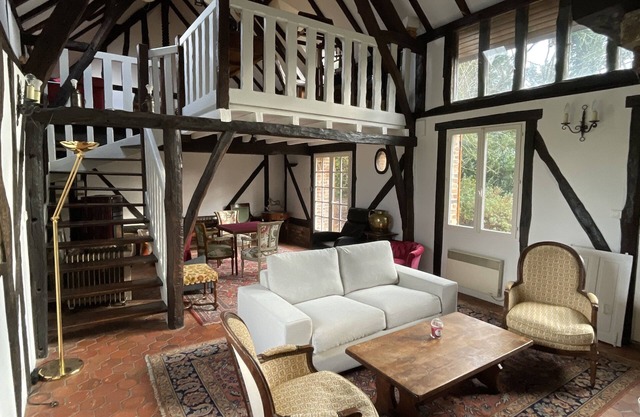 Longère Dans Vexin Normand - 10/12 Couchages - Idéale Avec Jeunes Enfants