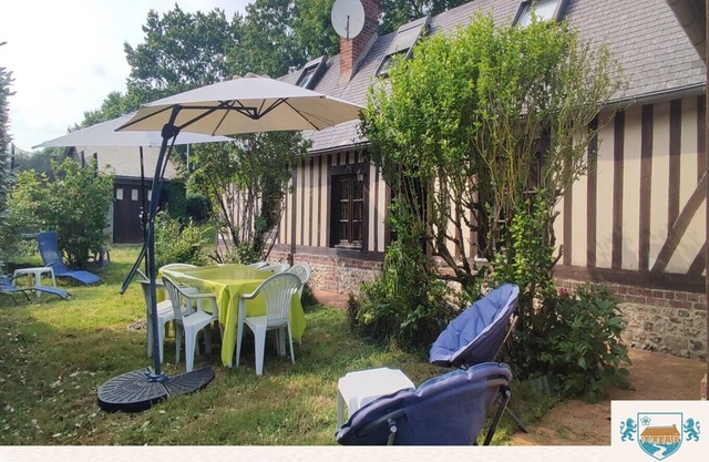 Longère normande "Les Glacières" - family house 25 mn from the sea - 9 pers