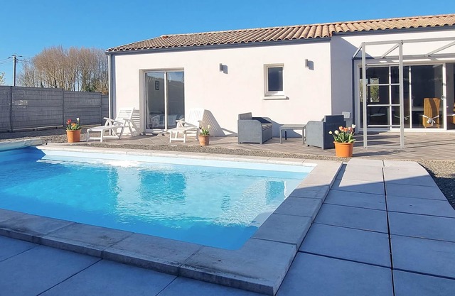 Look forward to spending your vacation in this comfortable vacation home with a pool.