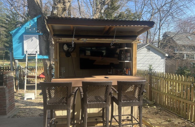 Lots free parking, hot tub, tree house, outdoor oasis - NOT party house