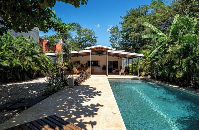 Lovely 2 bedroom home with large Private salt water pool in beautiful Tamarindo.