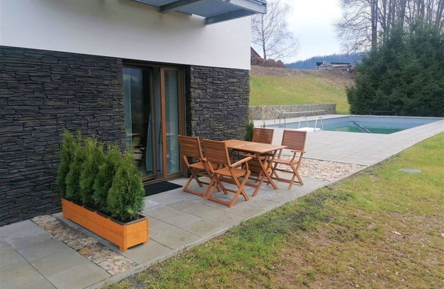 Lovely apartment for 3 guests with pool, WIFI, TV and terrace